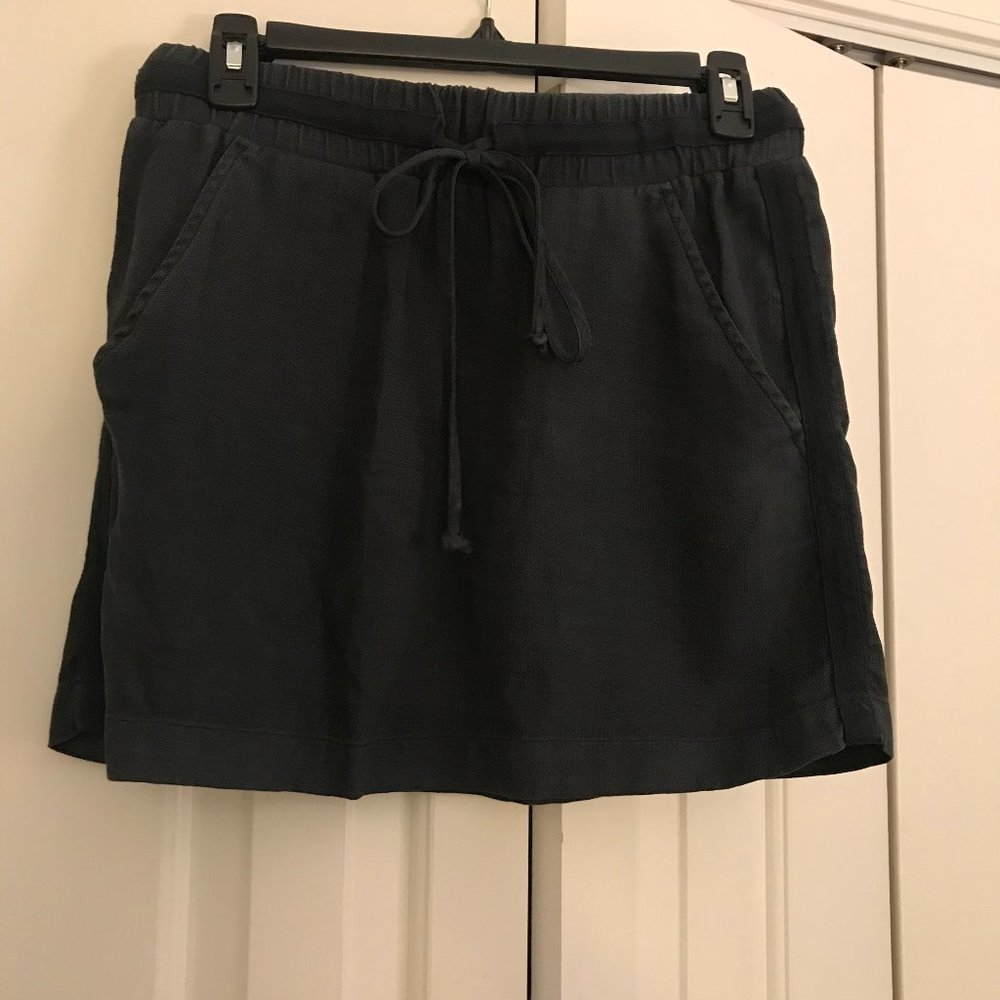 Cloth & Stone Navy Skirt